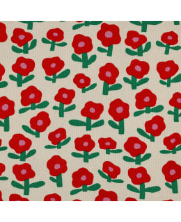 FLOWERS 08114 120 CM 011 RIB JERSEY Main Image