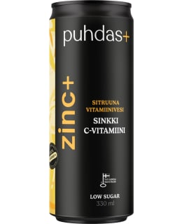OUTLET PUHDAS+ ZIN+VIT 330ML H.JUOMA TLK Main Image