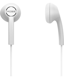 KOSS KEB/5 NAPPIKUULOKKEET VALKOINEN Main Image