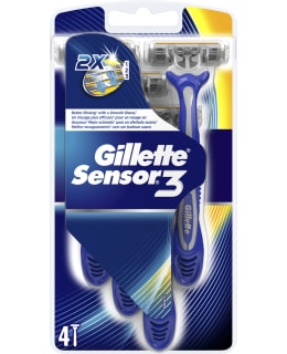 GILLETTE SENSOR3 VARSITERÄT 4 KPL Main Image