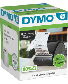 DYMO 102MMX210MM ETIKETTITARRARULLA Main Image