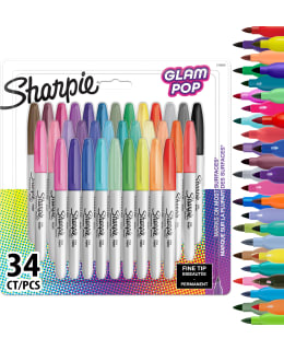 SHARPIE FINE GLAM POP 34KPL TUSSIT Main Image