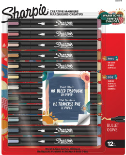 SHARPIE WARM 12KPL PYÖREÄK AKRYYLITUSSIT Main Image