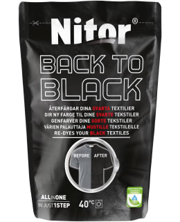 NITOR VÄRIN PALAUTTAJA MUST. VAATTEILLE Main Image