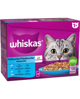 WHISKAS 1+ 12X85G KALASUOSIKIT HYYT Main Image