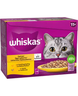 WHISKAS 11+SIIPIKARJAHERKUT 12X85G HYYT. Main Image