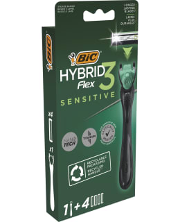 BIC HYBRID FLEX 3 SENS VARSI + 4KPL TERÄ Main Image