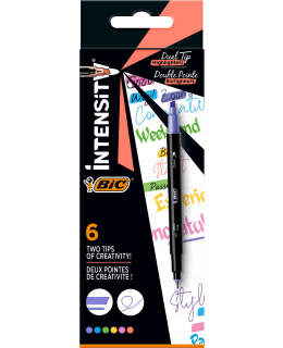 BIC INTENSITY DUAL-TIP 6KPL KOROSTUSKYNÄ Main Image