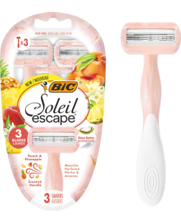 BIC SOLEIL ESCAPE 3 PEACH 3KPL VARSITERÄ Main Image