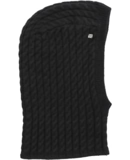 LASESSOR ARINNA KNIT HOOD BLACK Main Image