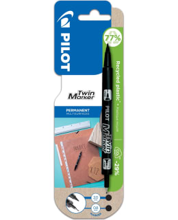 PILOT MUSTA KAKSIPÄINEN MERKKAUSKYNÄ Main Image