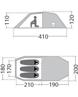 COLEMAN TASMAN 3 TELTTA Main Image