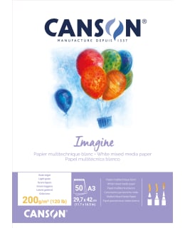 CANSON 200G A3 AKVARELLILEHTIÖ Main Image