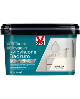 V33 POWDER PINK 2L KAAKELIMAALI SEINILLE Main Image