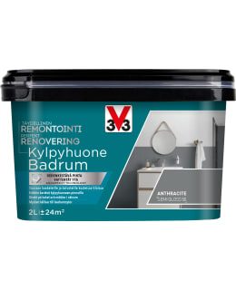 V33 ANTHRACITE 2L KAAKELIMAALI SEINILLE Main Image
