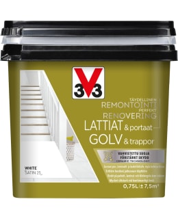 V33 WHITE 750ML KAAKELIMAALI LATTIOILLE Main Image