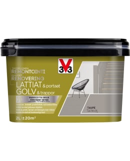 V33 TAUPE 2L KAAKELIMAALI LATTIOILLE Main Image