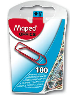 MAPED 100KPL VÄRIL. 25MM PAPERILIITIN Main Image