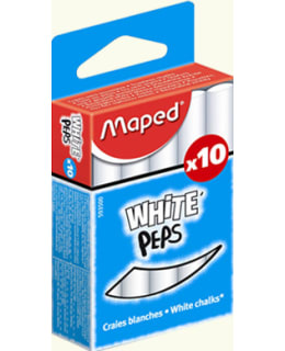 MAPED WHITE PEPS 10KPL VALK. TAULULIITU Main Image