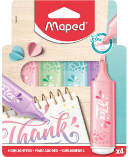 MAPED FLEX PASTEL 4 KPL KOROSTUSKYNÄ Main Image