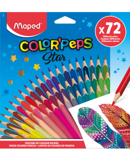 MAPED COLORPEPS STAR 72KPL VÄRIKYNÄ Main Image
