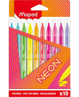 MAPED 845419 FELT-TIP PENS NEON X10 BOX Main Image