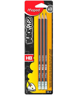 MAPED BLACK PEPS 3X HB LYIJYKYNÄ KUMILLA Main Image