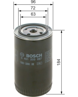 BOSCH 0 451 203 087 ÖLJYNSUODATIN Main Image