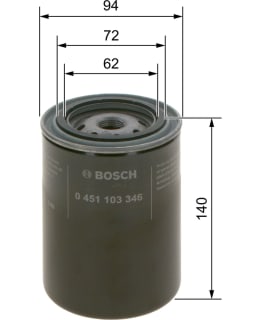 BOSCH 0 451 103 346 ÖLJYNSUODATIN Main Image