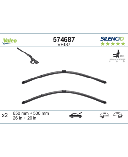 VA-574687 MERKKIKOHTAINEN SULKAPARI Main Image