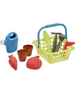 Ecoiffier lasten puutarhatyökalusetti korissa Main Image