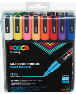 UNI POSCA 16 PC-3M PERUS MAALIKYNÄSETTI Main Image