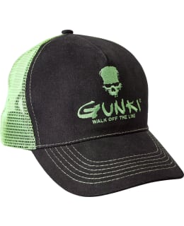 GUNKI TRUCKER HAT MUSTA-VIHREÄ LIP Main Image