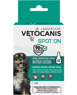 VETOCANIS DOG S ANTI-PARASITE 2X2ML Main Image