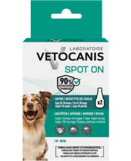 VETOCANIS DOG M ANTI-PARASITE 2X3ML Main Image