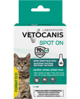 VETOCANIS KISSA ANTI-PARASITE 4 X1,2ML Main Image