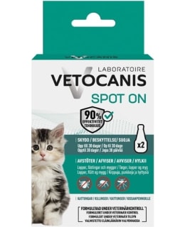 VETOCANIS KITTEN 2X0,6ML ANTI-PARASITE Main Image