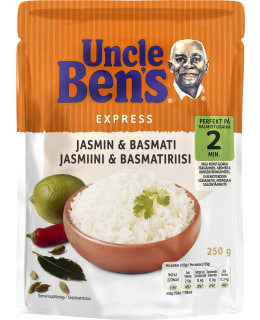 Uncle Ben's 250g Jasmin&Basmati valmisriisi Main Image