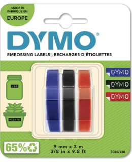 FI:DYMO KOHOKIRJOITINTEIPPI 9MM 3 RL/PKT Main Image