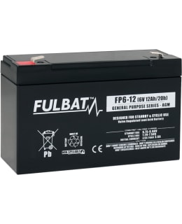 FULBAT 6V 12AH AGM AKKU Main Image