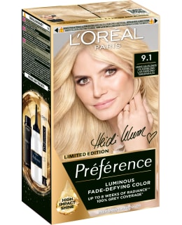 LOREAL PRÉFÉRENCE 9.1 ASH BLOND KESTOVÄR Main Image