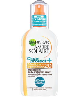 Garnier Ambre Solaire Clear Protect 200 ml SK 20 aurinkosuojasuihke Main Image