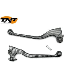 TNT LEVER SET, CARBON-STYLE, DERBI SENDA Main Image