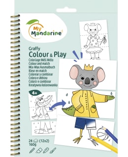 GRAFFY ELÄIMET VÄRITÄ JA LEIKI Main Image