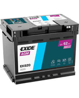 EXIDE AGM 62AH KÄYNNISTYSAKKU Main Image