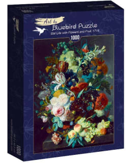 BLUEBIRD STILL LIFE FLOWERS&FRUIT 1000P Main Image