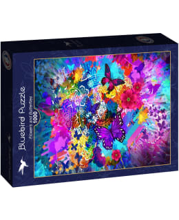 BLUEBIRD FLOWERS AND BUTTERFLIES 1000P Main Image