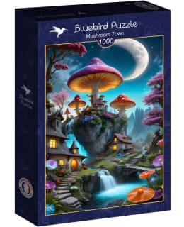 BLUEBIRD MUSHROOM TOWN 1000P PALAPELI Main Image