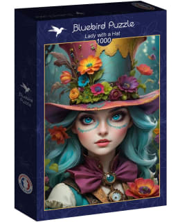 BLUEBIRD LADY WITH A HAT 1000P PALAPELI Main Image