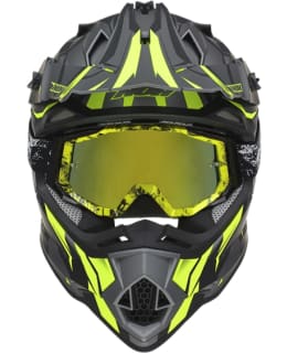 NOX 632 SLASH GREY/YELLOW HELMET L Main Image